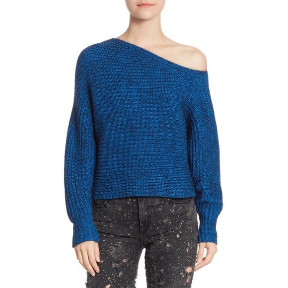 Alexander Wang | One Shoulder Sweater | Size S - Picture 2 of 5